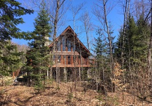 Dream vacation in a log cabin on Lake Mont Tremblant