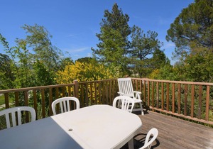 Duplex for 6 with Private Terrace in Grospierres