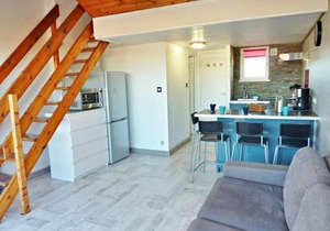 Duplex rénové avec clim, terrasse et parking à Marseillan - FR-1-387-162