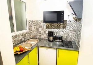 Evasion en plein cœur de la ville T2 Jacuzzis Sauna et piscine au centre de Port-Louis