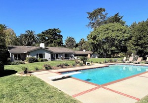 Exclusive Hope Ranch with Private Ocean Beach Access w/Pool