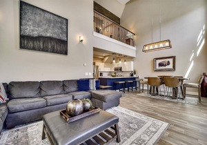 Experience mountain living in style at Corral 306E, a spacious, remodeled condo in Breckenridge.