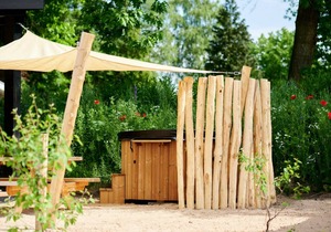 Experience the genuine Veluwe feeling in this relaxed Sand Lodge