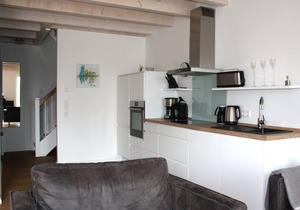 "Family-friendly vacation apartment with garden and close to the North Sea!"