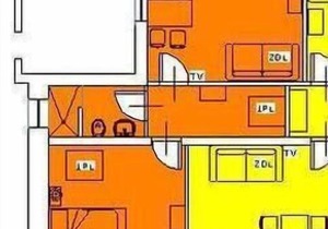 Ferienwohnung Cala Liberotto für 4 - 6 Personen mit 1 Schlafzimmer in Cala Liberotto