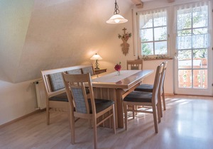 Ferienwohnung DG, 85qm, 2 Schlafzimmer, max. 5 Personen