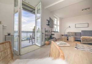 fewo1846 - MeerFreiRaum - Elegante 2-Zimmer-Wohnung mit Balkon und Meerblick