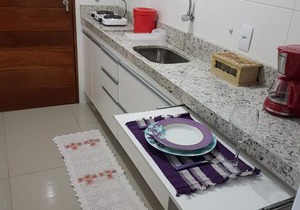 Flat Mar Bello Plaza em Intermares