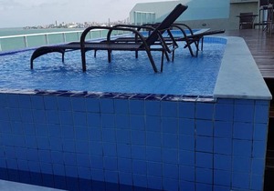 Flat Mar Bello Plaza em Intermares