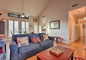 Galveston Beach House w/ Ocean Views+2 Decks!