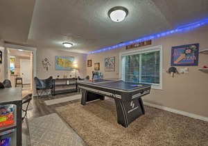 Game Room and Hot Tub Salt Lake City Area Apt
