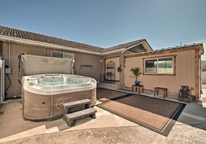 Game Room and Hot Tub Salt Lake City Area Apt