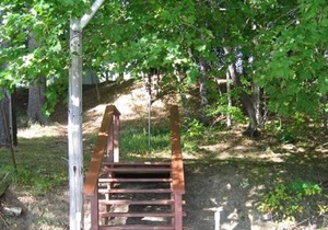 Goodyear Lake - docks and lake toys-kayaks, paddleboat water trampoline