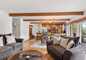 Gorgeous Snowmass Mountain Views! Balcony, W/D, Gas FP, Parking, Pool & Hot Tub. On Shuttle & Path