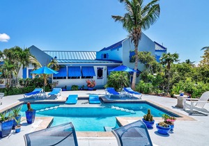 Grace Bay Beach Ocean Villas, Jacaranda Villa. Rated #1 On Trip Advisor.
