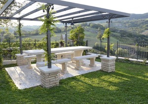 Graceful Apartment with Garden,BBQ,Heating, Garden Furniture