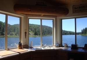 Great Fall rates at Columbine Lake with fishing and nearby Purgatory Ski Area.
