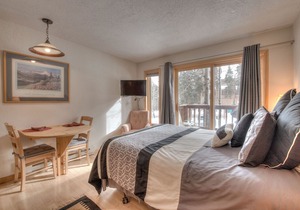 Great Ski-In Studio, 200 Steps to Ski Lift, 5min. Walk To Main St.
