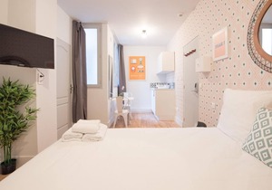Hôtel de Ville - Musée Pompidou : lovely flat for 2