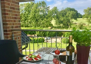 Herrmannshof Haby 75sqm with bedroom and studio (over 2 floors)
