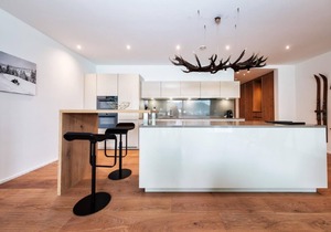 Holiday flat with mountain view