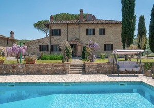 Holiday home 'La Colonica nel Chianti Sotto' with shared pool