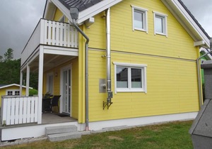Holiday home Seerose 7 with its own sauna in Seepark Süssau