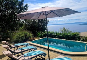 Holiday house for 8 persons + 2 children approx. 160 qm in Bast, Dalmatia (Biokovo mountain range)