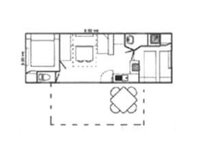Holiday park Internazionale Eden - Mobilehome Azzurra (2831)