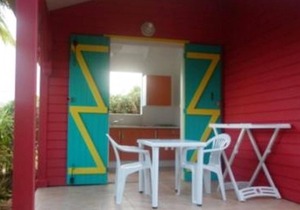 Homerez - House for 2 ppl. with shared pool, garden and terrace at Sainte-Rose