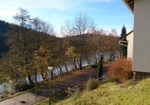 House Lütsche - right on the lake in the Thuringian Forest