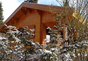 Houten chalet