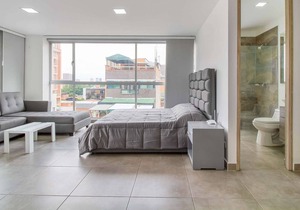 Huge Studio with Terrace on the 4th Floor with city view