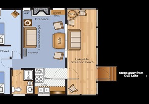 Ideal Location On Level, Sandy Shore On Beautiful Gull Lake In Brainerd Lakes