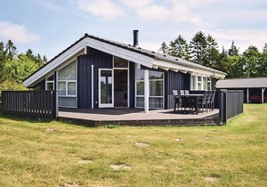 In one of the most beautiful landscapes of Jutland lies this house in a tranquil cottage area.