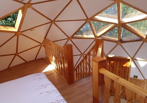 Jardín de Domos Pucón. Domes for 4 passen