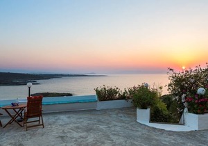 Kalathas Sunset Villa - 3BR Sea View