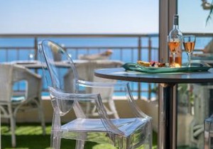 "Le Méditerrannée" by EnjoyNice, breathtaking sea view, 2 terraces and Airco