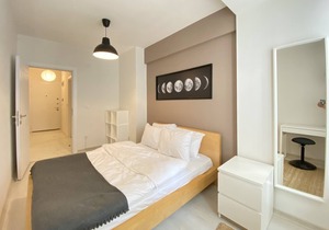 Lovely Flat with Balcony near Metro in Eyupsultan