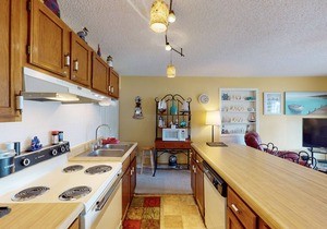 Lower level lakefront condo