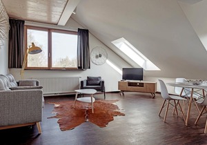 Luxurious apartment 104 55.00 m2 with a double bedroom 2-4 people