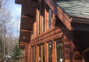 Luxury lake loghome Mont Tremblant