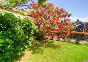 Maison d'une chambre avec piscine partagee jardin clos et wifi a Sainte Rose a 1 km de la plage