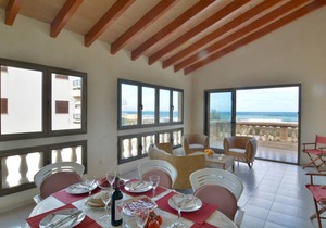 Mallorca Beach front line Apartment 6 pers