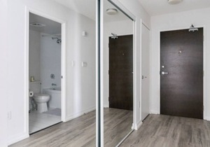Master bedroom in Downtown Toronto, best location near CN tower