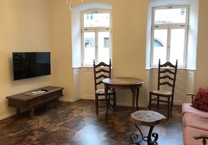 Modern apartment in a renovated 18th century historic landmark