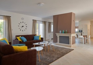 Modern four-bedroom Villa Nella with private pool and beautiful sea view