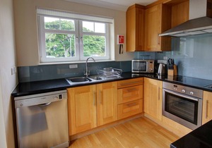Modern ground floor apartment located in the heart of rural Brora, Sutherland.