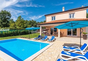 Modernly equipped holiday house near Rovinj with a private pool