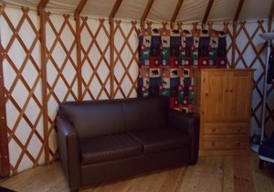 Mount Vernon Camping Resort 20 ft. Yurt 1